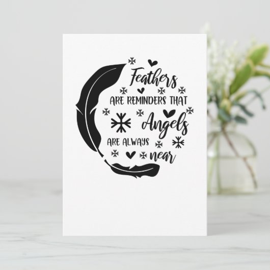 Veteranen herinneren eraan dat engelen altijd in d save the date (Staand voorkant)