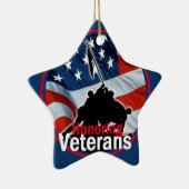 Veteranen Keramisch Ornament (Rechts)