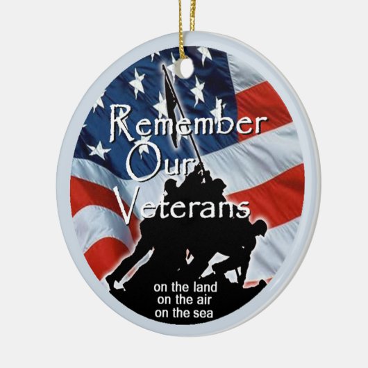 Veteranen Keramisch Ornament (Links)