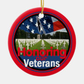 Veteranen Keramisch Ornament (Voorkant)