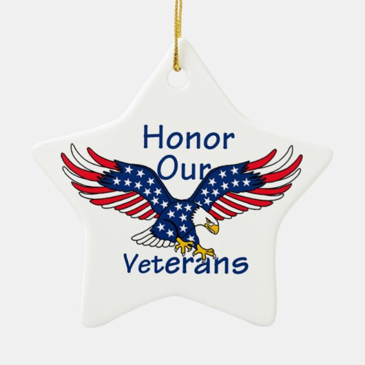 Veteranen Keramisch Ornament (Voorkant)