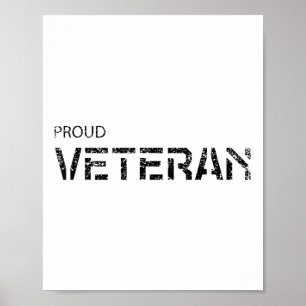 Veteranen Militaire Leger uit de Veteranenoorlog Poster
