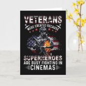 Veteranen omdat superhelden bezet zijn in Cinemas Kaart (Gele Bloem)