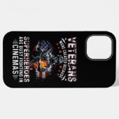 Veteranen Omdat Superhelden Bezig in Bioscopen iPhone Hoesje (Achterkant horizontaal)