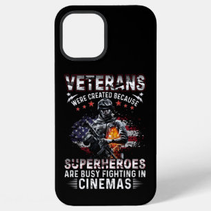 Veteranen Omdat Superhelden Bezig in Bioscopen iPhone 12 Pro Max Hoesje
