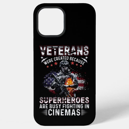 Veteranen Omdat Superhelden Bezig in Bioscopen iPhone Hoesje (Achterkant)