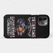Veteranen omdat superhelden bezig zijn in Cinemas Case-Mate iPhone Case (Achterkant (horizontaal))