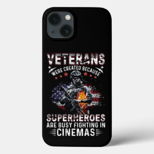 Veteranen omdat superhelden bezig zijn in Cinemas Case-Mate iPhone Case
