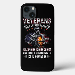 Veteranen omdat superhelden bezig zijn in Cinemas Case-Mate iPhone Case