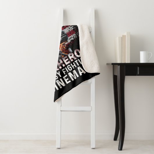 Veteranen omdat superhelden bezig zijn in Cinemas Sherpa Deken (In situ)