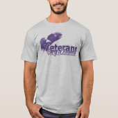 Veteranen Party of America Eagle and Logo T-shirt (Voorkant)