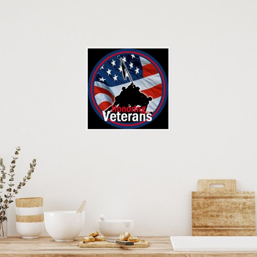 Veteranen Poster (Keuken)