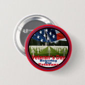 Veteranen Ronde Button 5,7 Cm (Voorkant /achterkant)