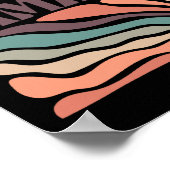 Veteranen Stem Harris 2024 Verkiezing Kamala Harri Poster (Hoek)