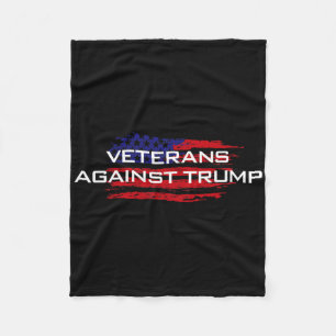Veteranen tegen Trump - Anti-Trump Fleece Deken