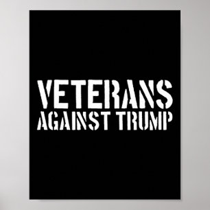 Veteranen Tegen Trump Anti-trump Veteranen Tegen Poster