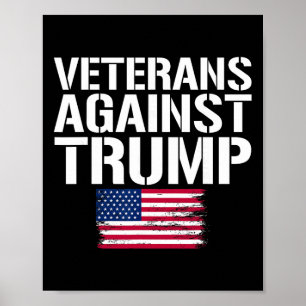 Veteranen Tegen Trump Anti-trump Veteranen Tegen Poster