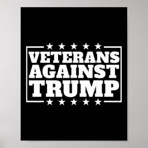 Veteranen Tegen Trump Anti-trump Veteranen Tegen Poster