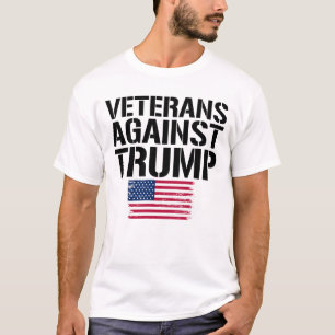 Veteranen tegen Trump Anti-Trump Veteranen Trump T-shirt