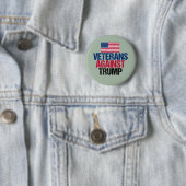 Veteranen tegen Trump Ronde Button 5,7 Cm (In situ)