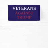 VETERANEN TEGEN TRUMP SPANDOEK (Insitu)