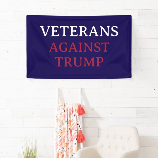 VETERANEN TEGEN TRUMP SPANDOEK (Insitu)