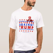 Veteranen tegen Trump T-shirt (Voorkant)