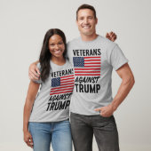 Veteranen tegen Trump T-shirt (Unisex)