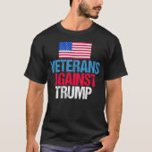 Veteranen tegen Trump T-shirt (Voorkant)
