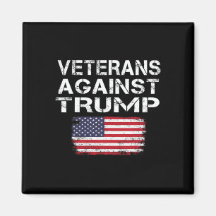 Veteranen tegen Trump T-shirt militaire dierenarts Magneet