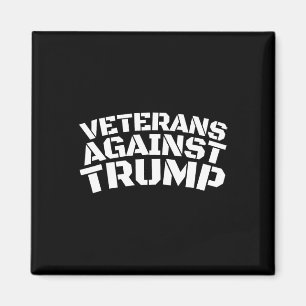 Veteranen tegen Trump tegen anti-Trump veteranen Magneet