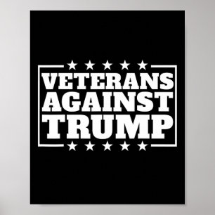 Veteranen tegen Trump tegen anti-Trump veteranen Poster