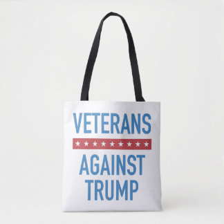 Veteranen tegen Trump Tote Bag
