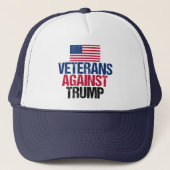 Veteranen tegen Trump Trucker Pet (Voorkant)