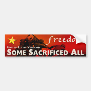 Veteranen uit de Verenigde Staten Bumpersticker