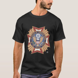 veteranen van buitenlandse oorlogen van de verenig t-shirt