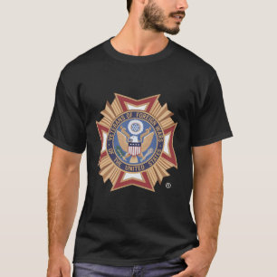 veteranen van buitenlandse oorlogen van de verenig t-shirt