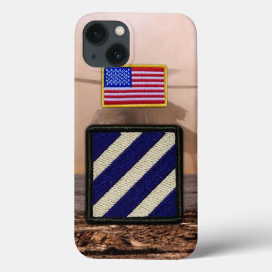 veteranen van de derde infanteriedivisie Case-Mate iPhone case (Achterkant)