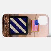 veteranen van de derde infanteriedivisie Case-Mate iPhone case (Achterkant (horizontaal))