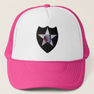 veteranen van de infanteriedivisie veteranen pette trucker pet