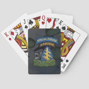 veteranen van de legermacht pokerkaarten