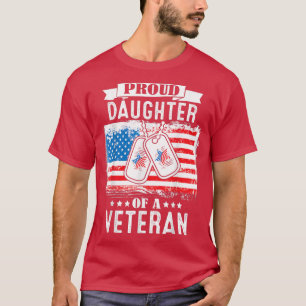 Veteranen van de militaire familie ondersteunen ro t-shirt