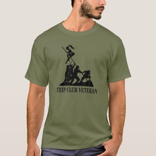 Veteranen van de Strip Club T-shirt (Voorkant)