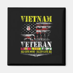Veteranen van de Vietnamese vlag Magneet