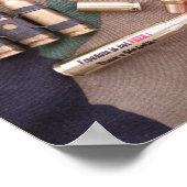 Veteranen van mariniers van de marine van het lege poster (Hoek)