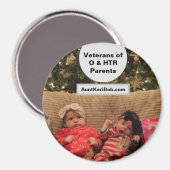 Veteranen van O&HTR-ouders Magneet (Voorkant / Achterkant)