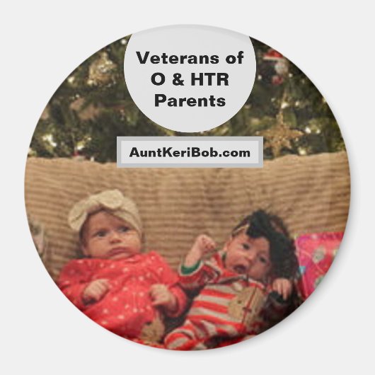Veteranen van O&HTR-ouders Magneet (Voorkant)