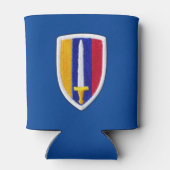 Veteranen van oorlogspatches in het leger USARV Vi Blikjeskoeler (Achterkant)