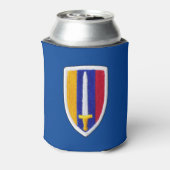 Veteranen van oorlogspatches in het leger USARV Vi Blikjeskoeler (Blikje Achterkant)