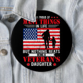 Veteranen van proud 20 ronde button 6,0 cm (In situ)